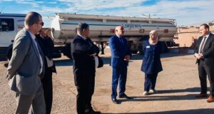 زيارة عمل لرئيس مجمع لوجيترانس إلى ولاية بشار لتعزيز النشاط اللوجيستي ودعم النقل البري للبضائع