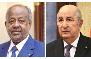 تقدم رئيس جمهورية جيبوتي، السيد إسماعيل عمر جيله، باسمه الشخصي وباسم شعب جيبوتي الشقيق، بأحر التهاني وأصدق التبريكات إلى رئيس الجمهورية السيد عبد المجيد تبون،