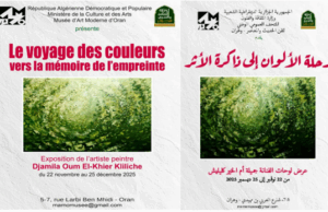 الألوان كذاكرة حيّة… قراءة في تجربة جميلة أم الخير كيليش