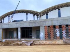 الجزائرالعاصمة مشروع قصر المعارض أشغال إنجاز قاعة عرض رقم واحد